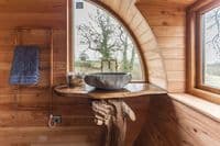 River Rock Medium Size Granite Pebble Bathroom Sink approx 400 mm x 400 mm x 150 mm