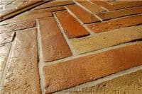 Rustic Handmade Parquet Terracotta Tiles approx 300 mm x 75 mm x 20 mm @ £34.99 per m2