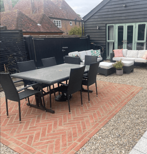 Rustic Handmade Parquet Terracotta Tiles approx 300 mm x 75 mm x 20 mm @ £34.99 per m2