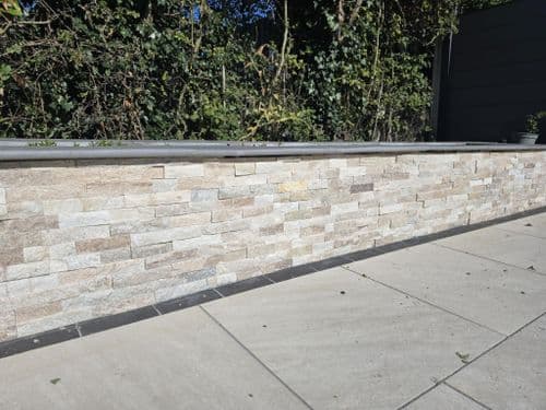 Sample Bristol Bronze Sparkle Split Face Maxi Stone Cladding