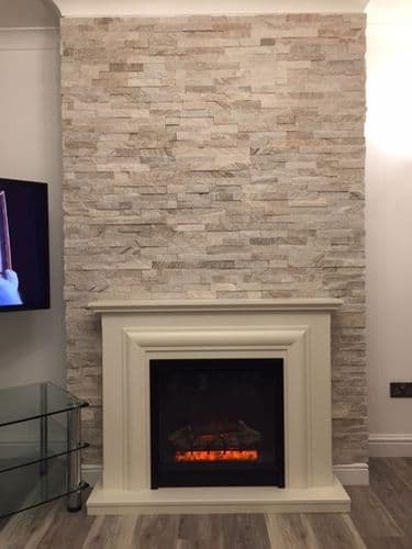 Sample Bristol Bronze Sparkle Split Face Maxi Stone Cladding