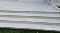 Sample Egyptian Beige Sawn & Sandblasted Limestone Garden / Patio Paver