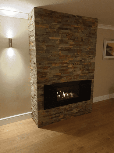 Sample Multicolour Slate Split Face Mosaic Ledge Stone