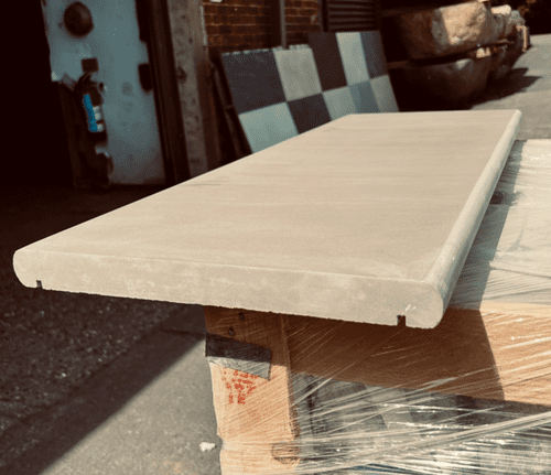 Sample Raj Green Sandstone Honed & Sawn (ONLY BULLNOSE AVAILABLE NO SLABS)