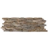 Sample Split Face Mini Mosaic Tile Ledge Stone Beige