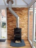 Sample Wooden Teak  Split Face Wall Tiles