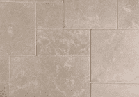 Seasoned Dijon Limestone French ( Opus Romano) pattern TUMBLED & BRUSHED