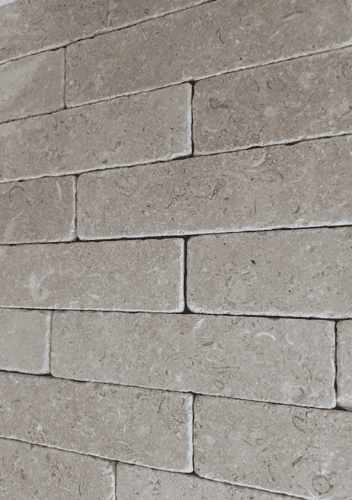 Seasoned Dijon Limestone Slim Setts (Herringbone Style) approx 200mm x 50mm x 25/30mm