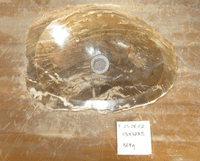Sensational Petrified Wood Sink approx 43 cm x  32 cm  x 15 cm (Sink F.25.08.012)