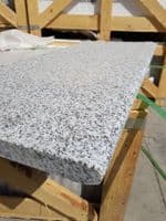 Silver Grey Flamed Granite Pool Coping Stone Bullnose Step  900 x 350 x 30