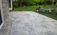 Silver Travertine Pool Coping  Bullnosed Steps 610 x 406 x 30