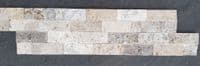 Silver Travertine Split Face Mosaic Wall Cladding Tiles @ £34.99 per m2