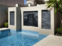 Splitface Crystal Grey & Black Sparkle Mosaic Wall Tiles only £ 34.99 per m2