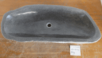 Startling Long River Rock Granite Bathroom Sink approx 100 cm x 40 cm x 15 cm ( LR.24.04.004 )