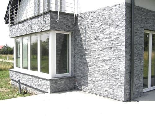 Stormy Grey Marble Split Face Mosaic Wall Tiles only £ 36.99 per m2