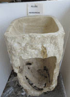 Stunning Jurassic Onyx Fossilised  Free Standing Sink