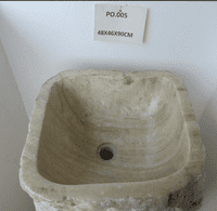 Stunning Jurassic Onyx Fossilised  Free Standing Sink