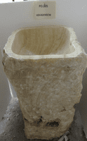 Stunning Jurassic Onyx Fossilised  Free Standing Sink