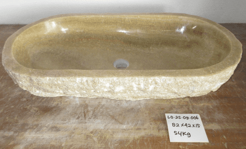 Stupendous Jurassic Onyx Fossilised Bathroom Basin approx 82 cm x 42 cm x 15 cm (LO.25.09.006)
