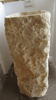 Sumptuous Jurassic Onyx Fossilised  Free Standing Sink