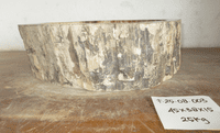Sumptuous Petrified Wood Sink approx 45 cm x  38cm  x 15 cm (Sink F.25.08.003)