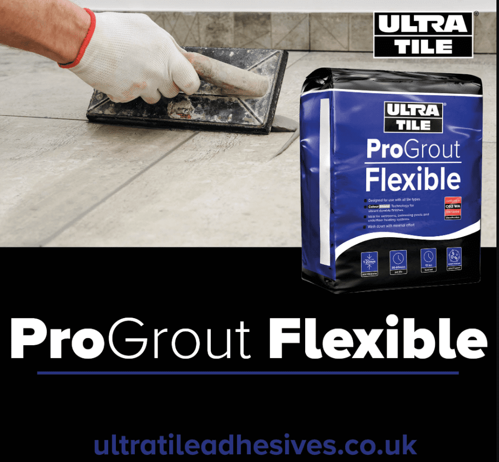 Taupe Ultra Tile Pro Grout Flexible 3 Kgs