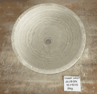 Tondo  Sunset Onyx Fossilised Bathroom Basin approx 45cm (25.08.004)