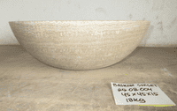 Tondo  Sunset Onyx Fossilised Bathroom Basin approx 45cm (25.08.004)