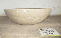 Tondo  Sunset Onyx Fossilised Bathroom Basin approx 45cm (25.08.006)