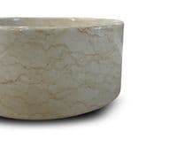 Ulysse Cream Natural Stone  Marble wash basin 30cm
