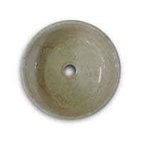 Ulysse Cream Natural Stone  Marble wash basin 30cm