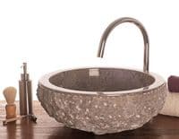 Verona / Scrula  Grey Marble Stone Sink 45cm ( Large model )