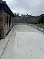 Vitoria Grey Brazilian Slate Outdoor Porcelain Paver 900 x 600 x 20 mm @ £29.99 per m2