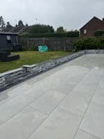 Vitoria Grey Brazilian Slate Outdoor Porcelain Paver 900 x 600 x 20 mm @ £29.99 per m2