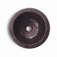 WA002  Black Marble Polished 30 cm Sink