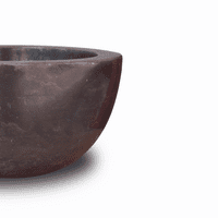WA002  Black Marble Polished 30 cm Sink