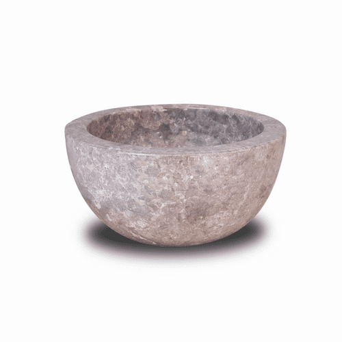 WA002 Grey Polished Marble 30 cm Bathroom / Cloakroom sink