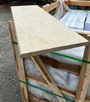 Westminster White Porcelain Bull nose Coping stone Step 900 x 300 x 20 mm