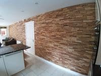 Wooden Split Face Tiles /  Wall Cladding only £ 39.99 per m2