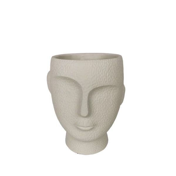 Τσιμεντένιο Κασπώ Πρόσωπο | Cement Face Pot