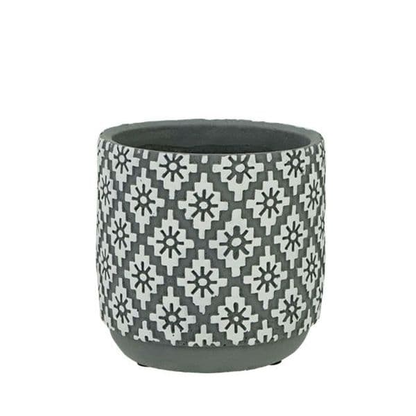 Κεραμικό κασπό στρογγυλό 14Χ13εκ