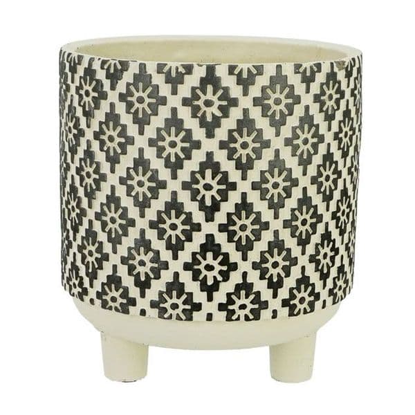 Κεραμικό κασπό στρογγυλό 17Χ19εκ.