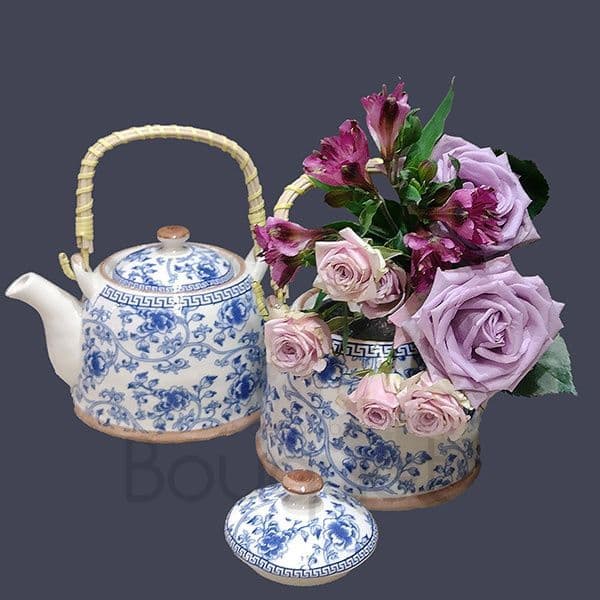 Μπουκετο με κίτρνες τουλίπες .