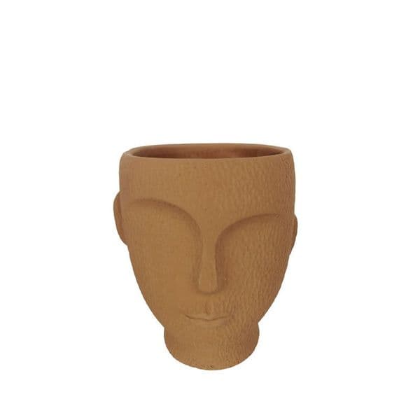 Τσιμεντένιο Κασπώ Πρόσωπο | Cement Face Pot