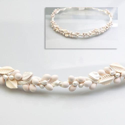 Στέφανα Γάμου άνθη λεμονιάς / Lemon buds wedding wreaths