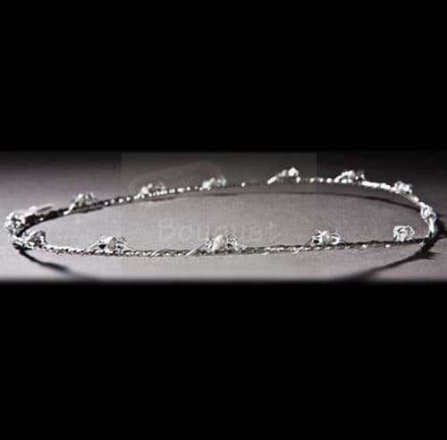 Στέφανα ασημένια R122 / Silver Stefana R122