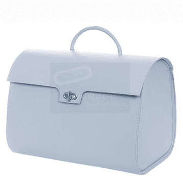 Christening box baby blue / Τσάντα βαλίτσα βάπτισης γαλάζια
