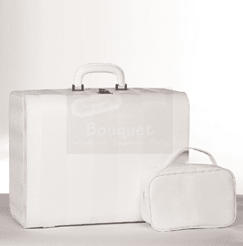 Christening box stripes / Τσάντα βάπτισης βαλίτσα ρίγες