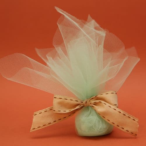 Coloured tulle favour / Μπομπονιέρες γάμου με χρωματιστό τούλι
