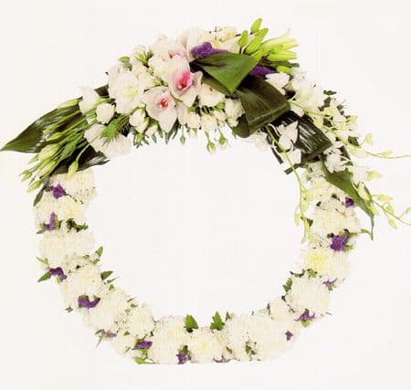 Condolences wreath